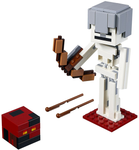 LEGO | MINECRAFT | PRELOVED | Skeleton BigFig with Magma Cube [21150]