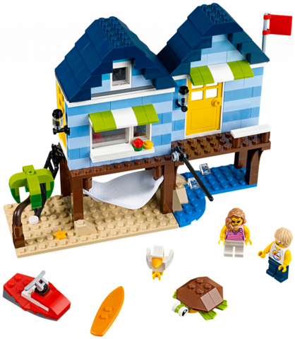 LEGO | CREATOR 3 IN 1 | PRELOVED | Beachside Vacation [31063]