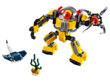 LEGO | CREATOR 3 IN 1 | PRELOVED | Underwater Robot [31090[