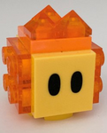 LEGO | MINIFIGURE | MARIO | PRELOVED | Lava Bubble - Scanner Code with Blue Lines [mar0038]