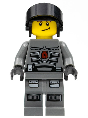 LEGO | MINIFIGURE | SPACE POLICE | PRELOVED | Space Police 3 Officer 8 [sp106]